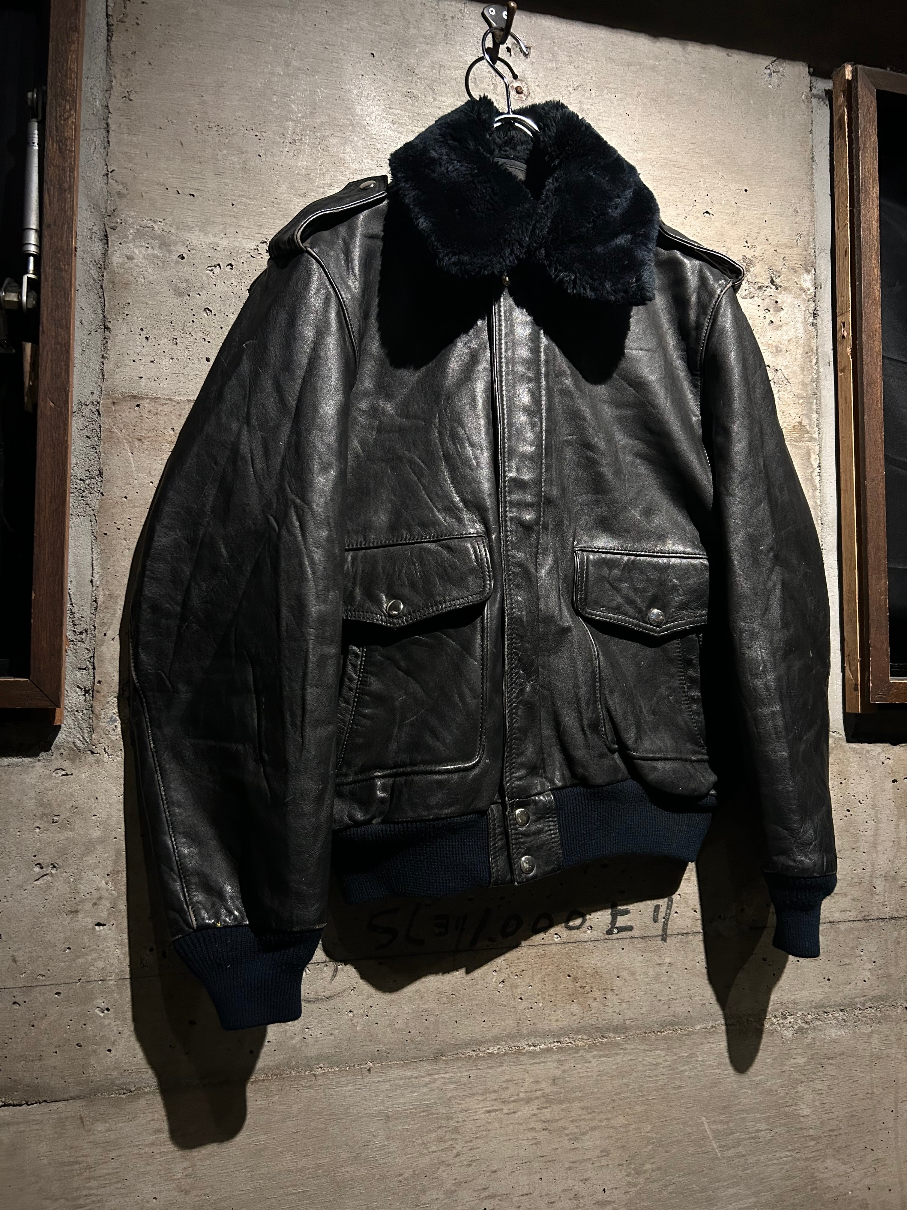 Caka】“Harley Davidson × Hein Gericke” G-1 Type Leather Flight