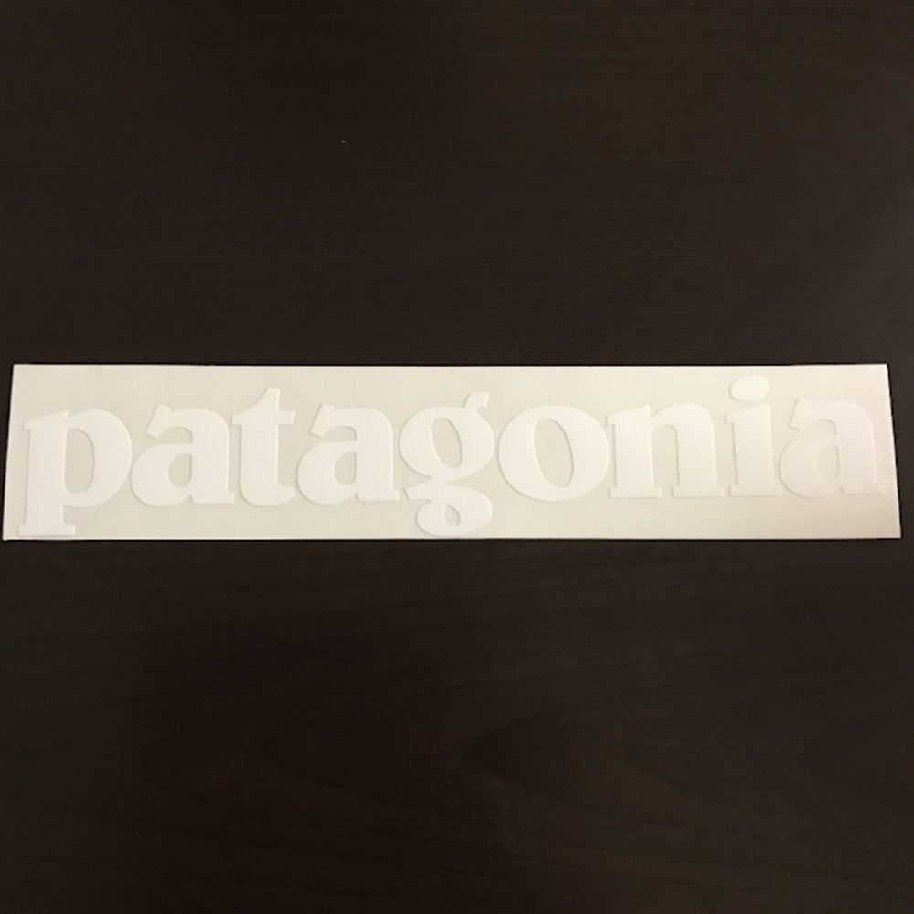 patagonia ステッカー カッティング　白 20枚 pa-15】patagonia パタゴニア ステッカー ホワイト カッティング