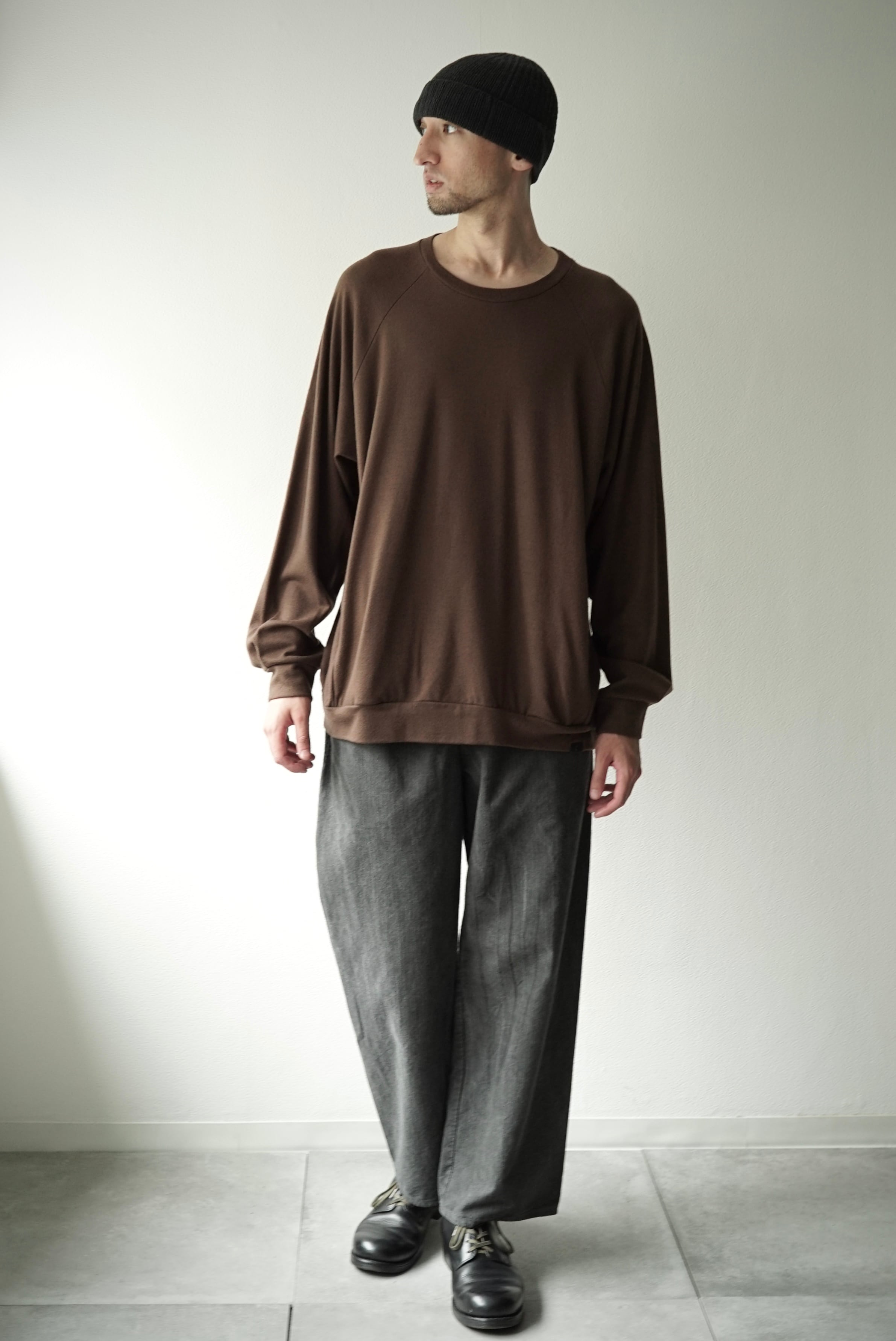 Super140s Washable Wool MW_Jersey / Wool Sweat ver2025 (TAN