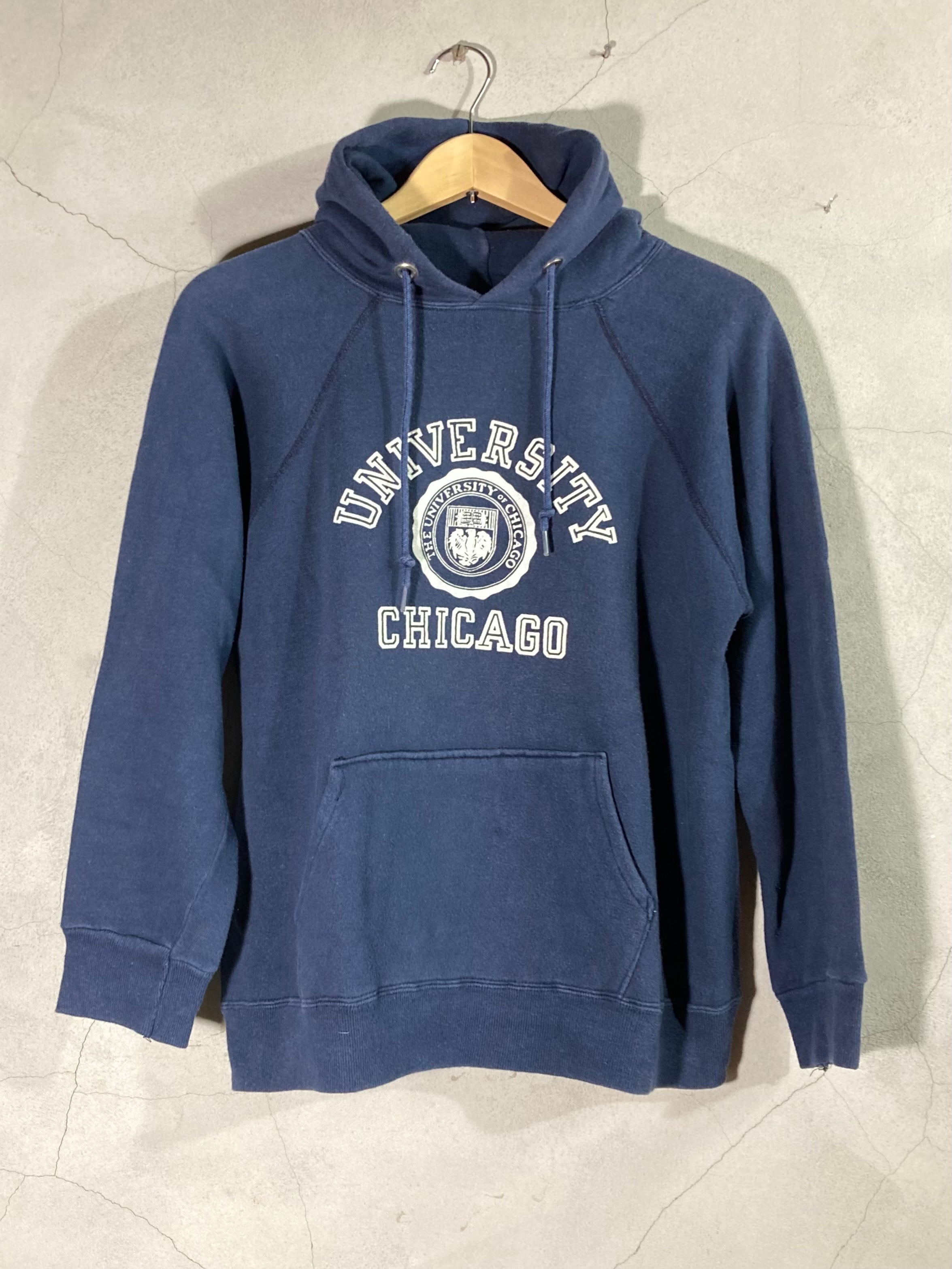 80s UNIVERSTY CHICAGO SWEAT PARKER チャンピオンパーカー