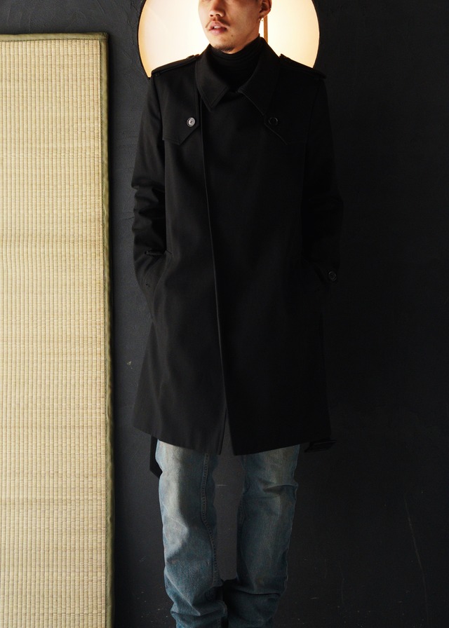 Dior Homme 06AW classic cotton trench coat
