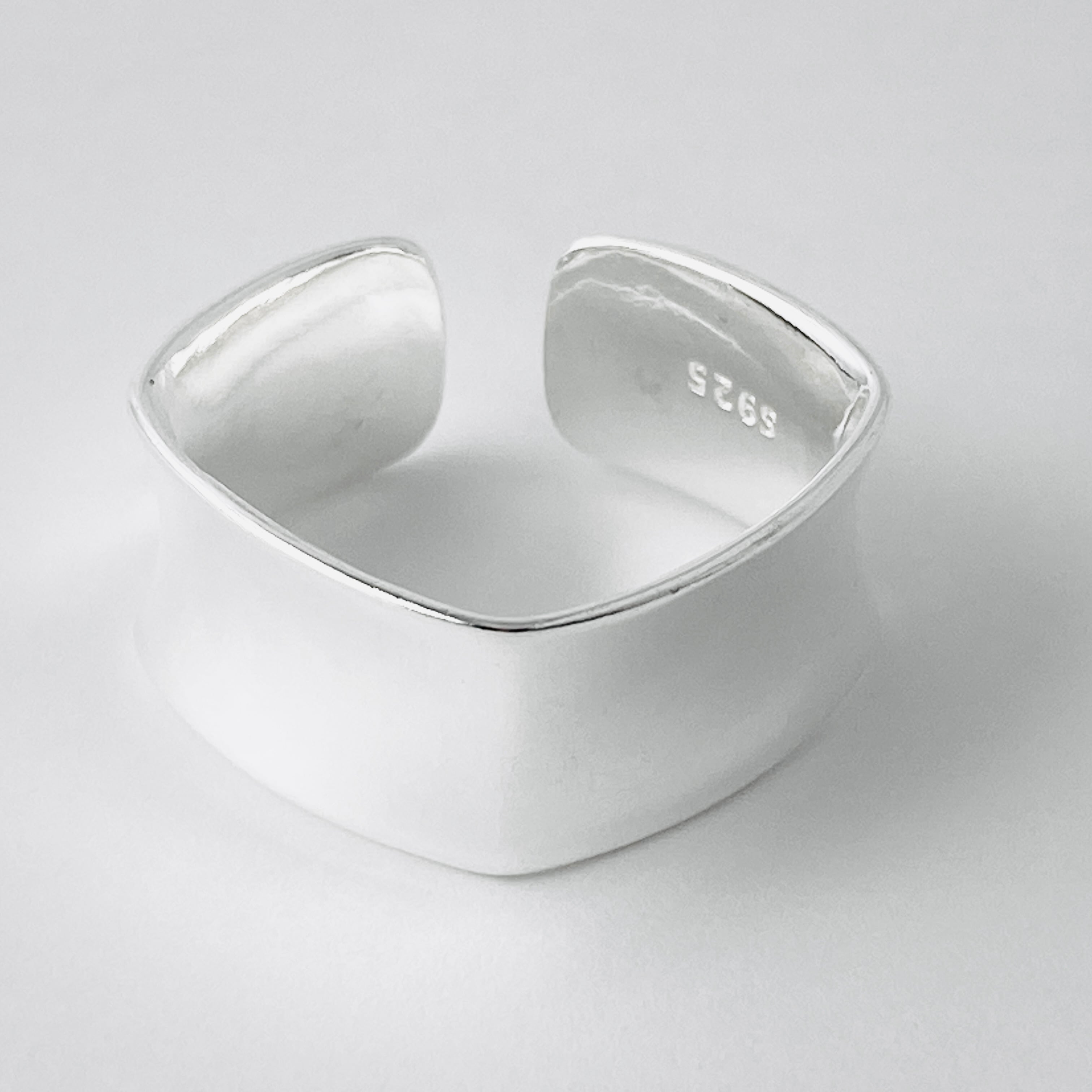 Square Plate Ring #005