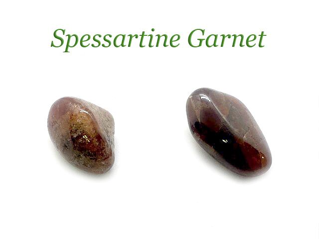 【ヘブン&アース社製】スペサルティンガーネット タンブル