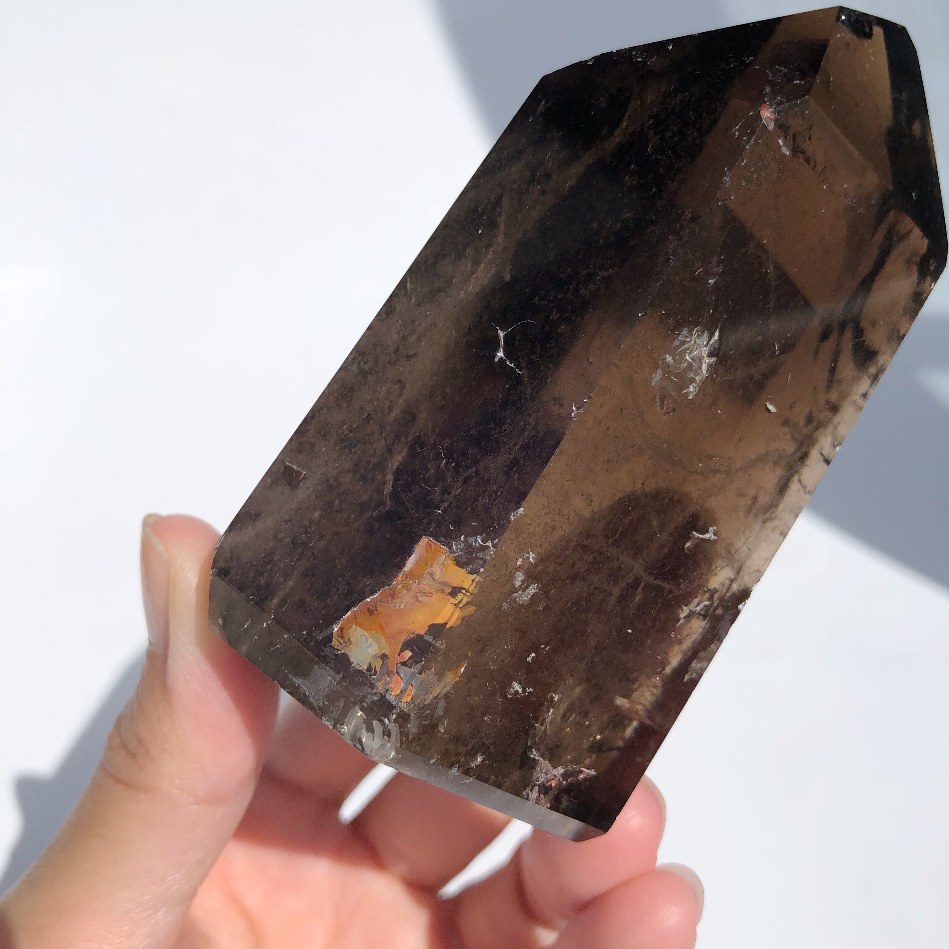 スモーキークォーツ タワー55◇ Smoky quartz ◇天然石・鉱物