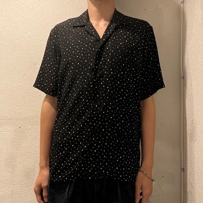 正規 Saint Laurent サンローランパリ シルク Tシャツ