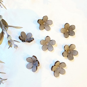 【アウトレット】ジャスミン (ピン無しタイプ)7個入(ブラウン）