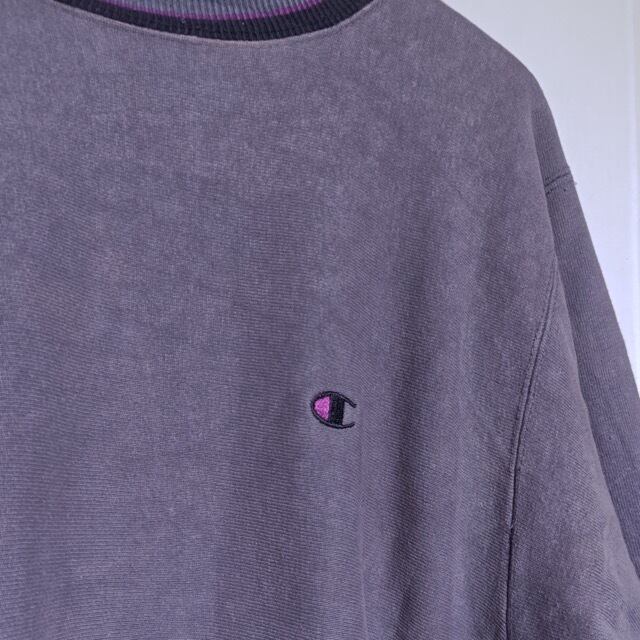 び*お様 未使用級！90s USA製 チャンピオン リバースウィーブチャコールグ Rare Color !! 1990s Champion Reverse Weave Charcoal Gray Size M