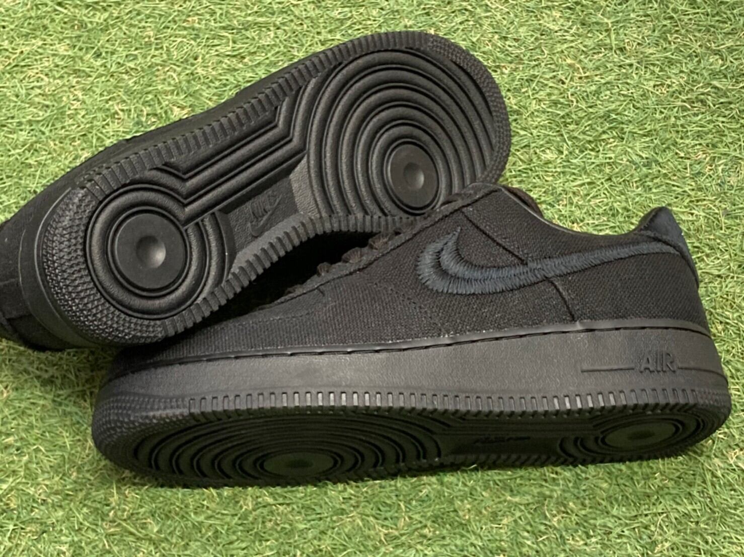 NIKE × STUSSY AIR FORCE 1 LOW BLACK 27cm CZ9084-001 2196 | BRAND  