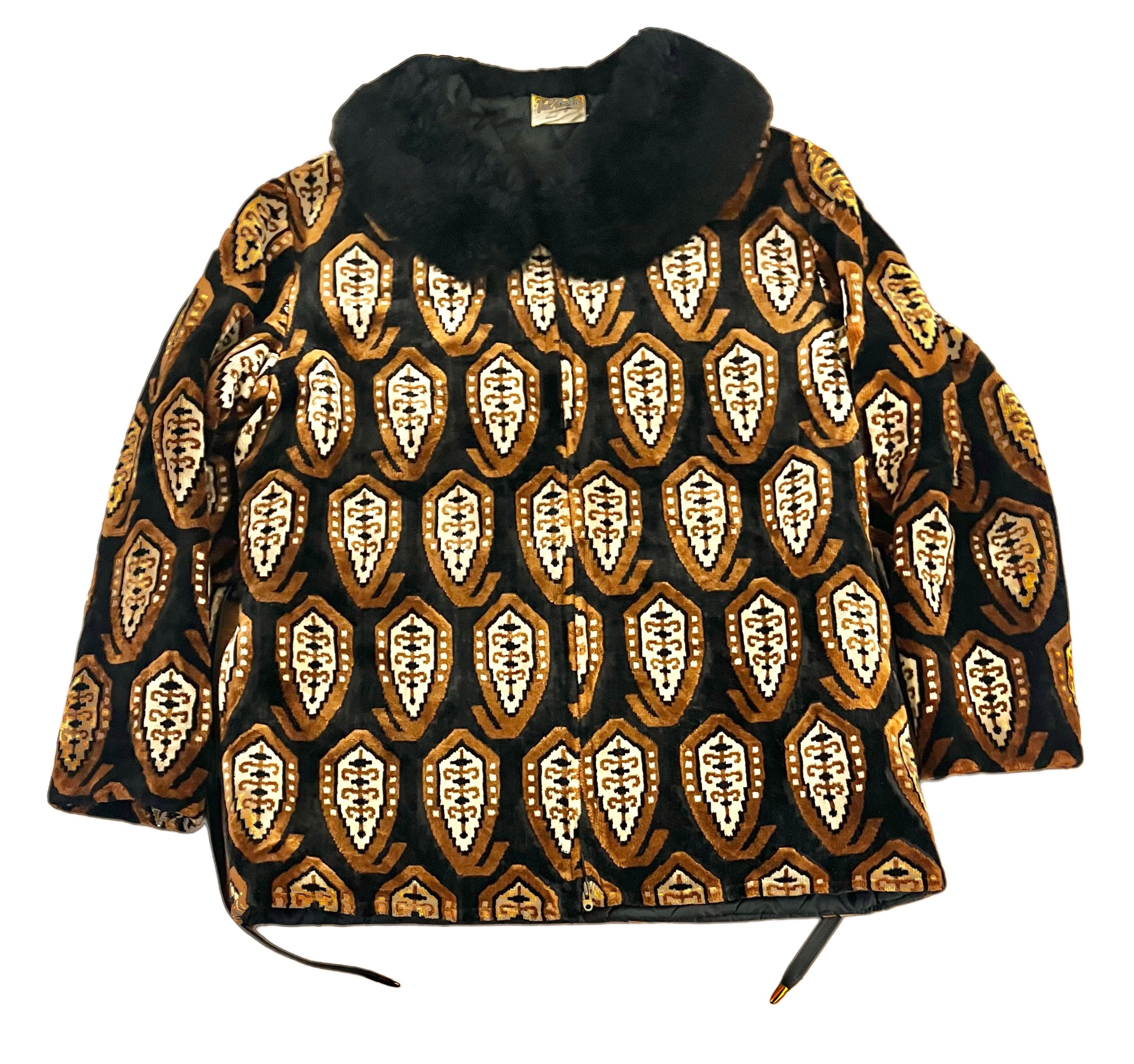 60s〜70s Glenott Fabric ファーコート USA製 | King Monkey