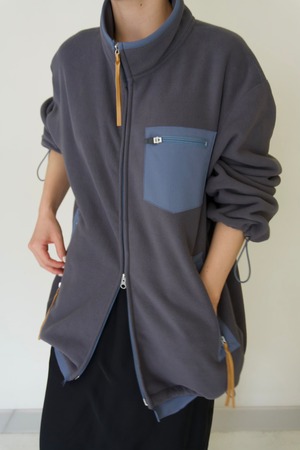 【 BELPER 】FLEECE（gray）