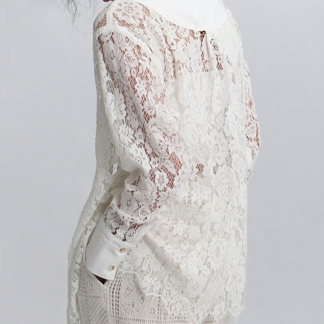 レースシャツ　21515