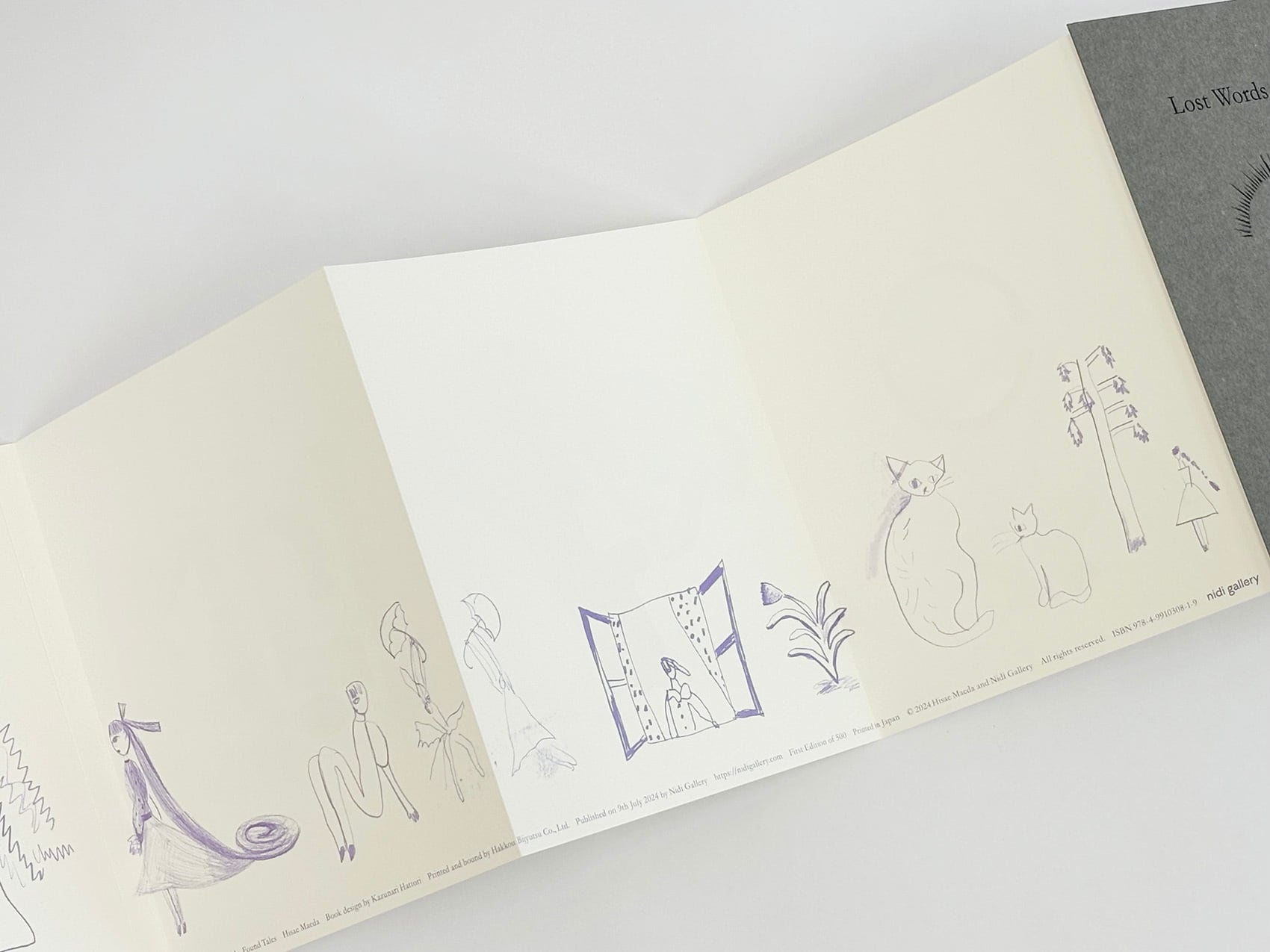Lost Words, Found Tales （PINK / サイン本）/ Hisae Maeda | nidi