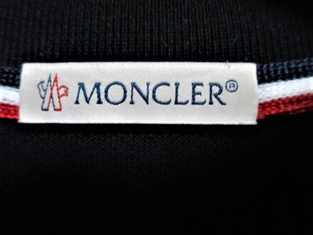 MONCLER モンクレール ビッグ ワッペン ポロシャツ 半袖/メンズ MONCLER モンクレール ビッグ ワッペン ポロシャツ 半袖/メンズ