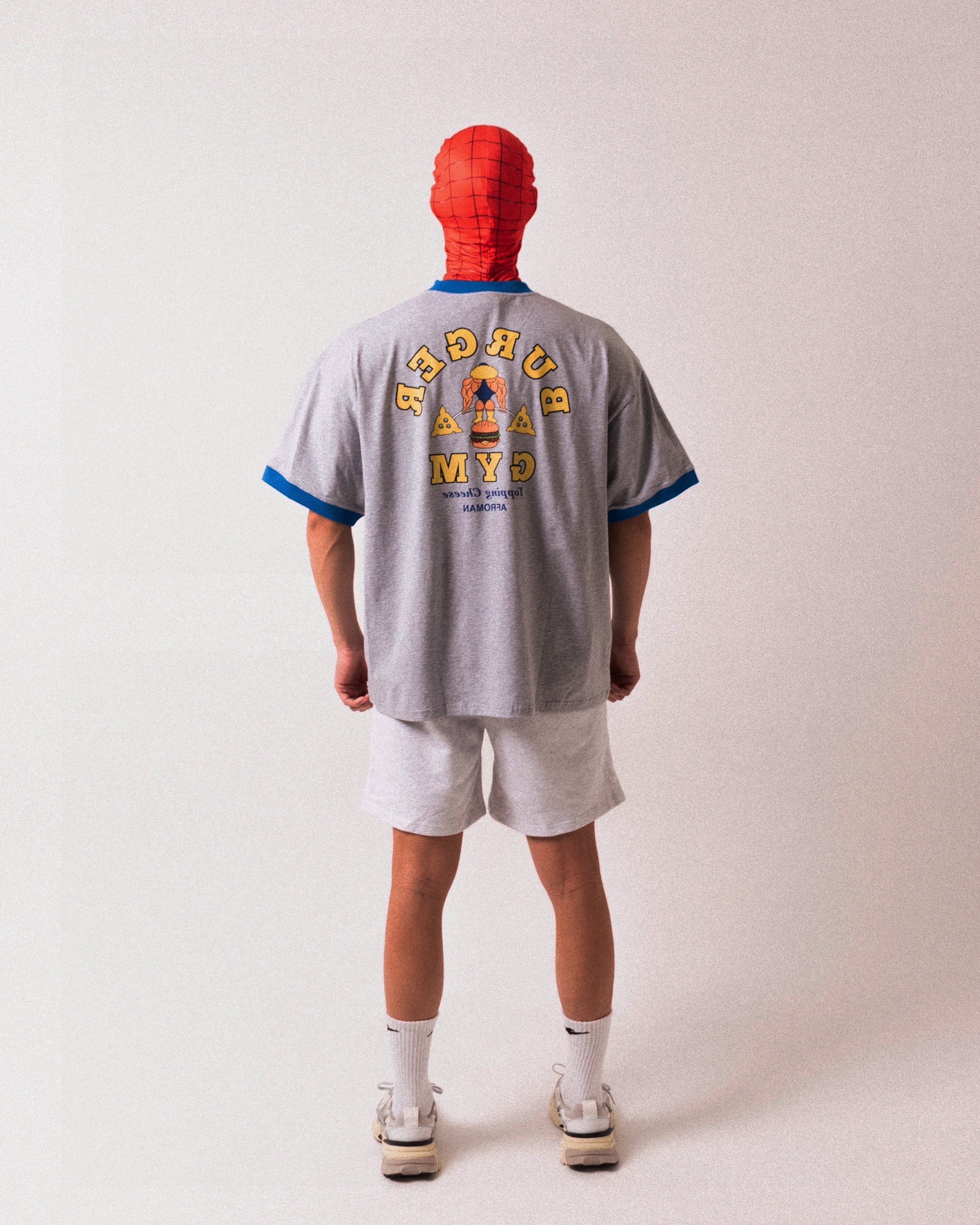 バーガージムリンガーTシャツ グレー | JACKPOT MARKET
