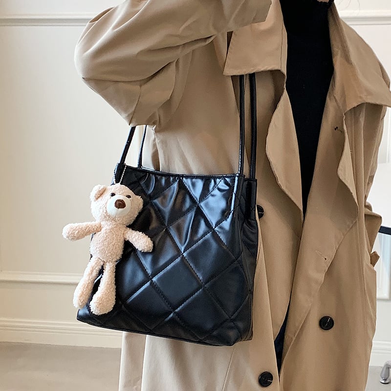 レザーショルダーバッグオータムウィンター 秋物 冬物 ハンドバッグ Tiancai_Wing_Bag65624382532