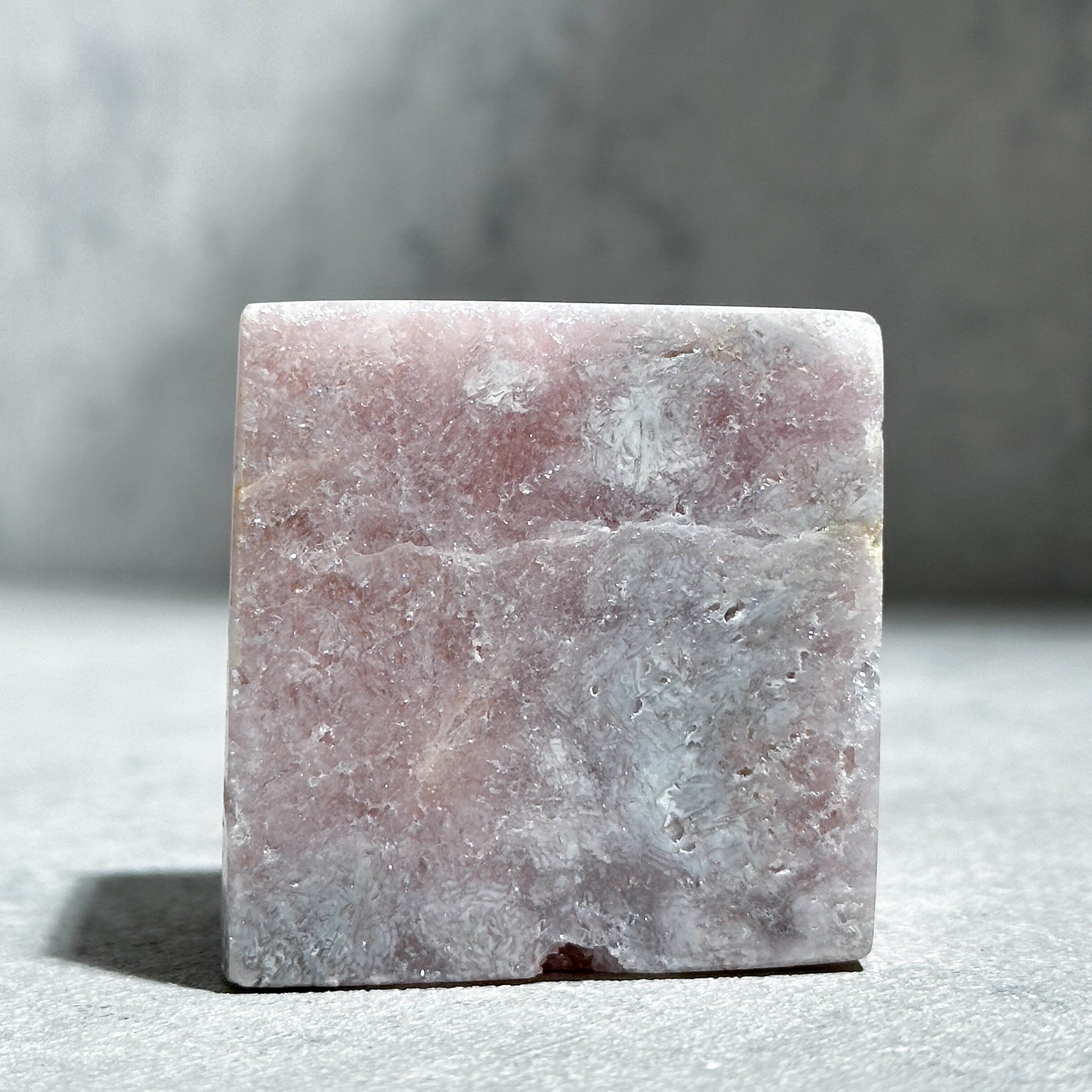 ハイクオリティ】ピンクアメジストキューブ04◇ Pink Amethyst