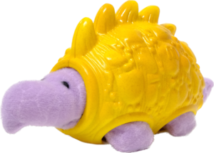 Old Happy Meal Toy: MytyDino(Triceratops in Ankylo-armor)