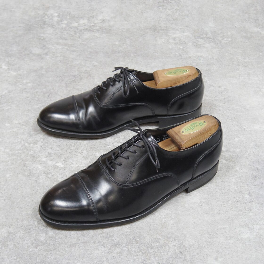 26.5cm Florsheim Straight-Tip BLK | Pay ID