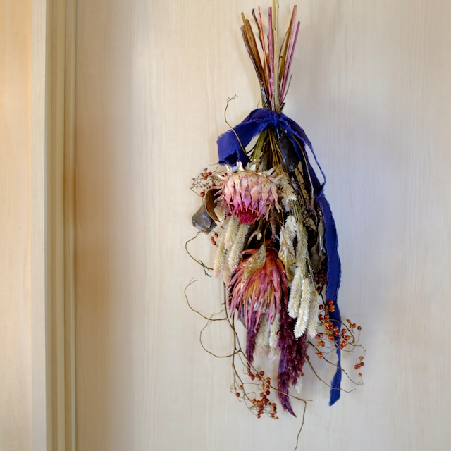 tsuyabana dried flower スワッグ 2