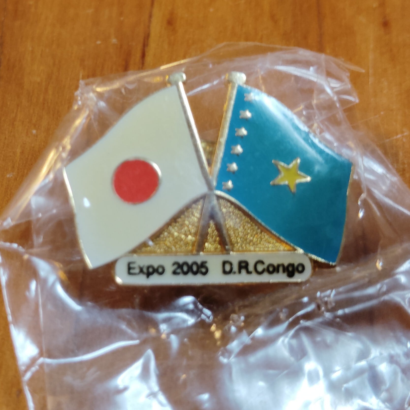 愛知万博 ダブルフラッグピンバッジ アフリカ③ 7個セット | INEE