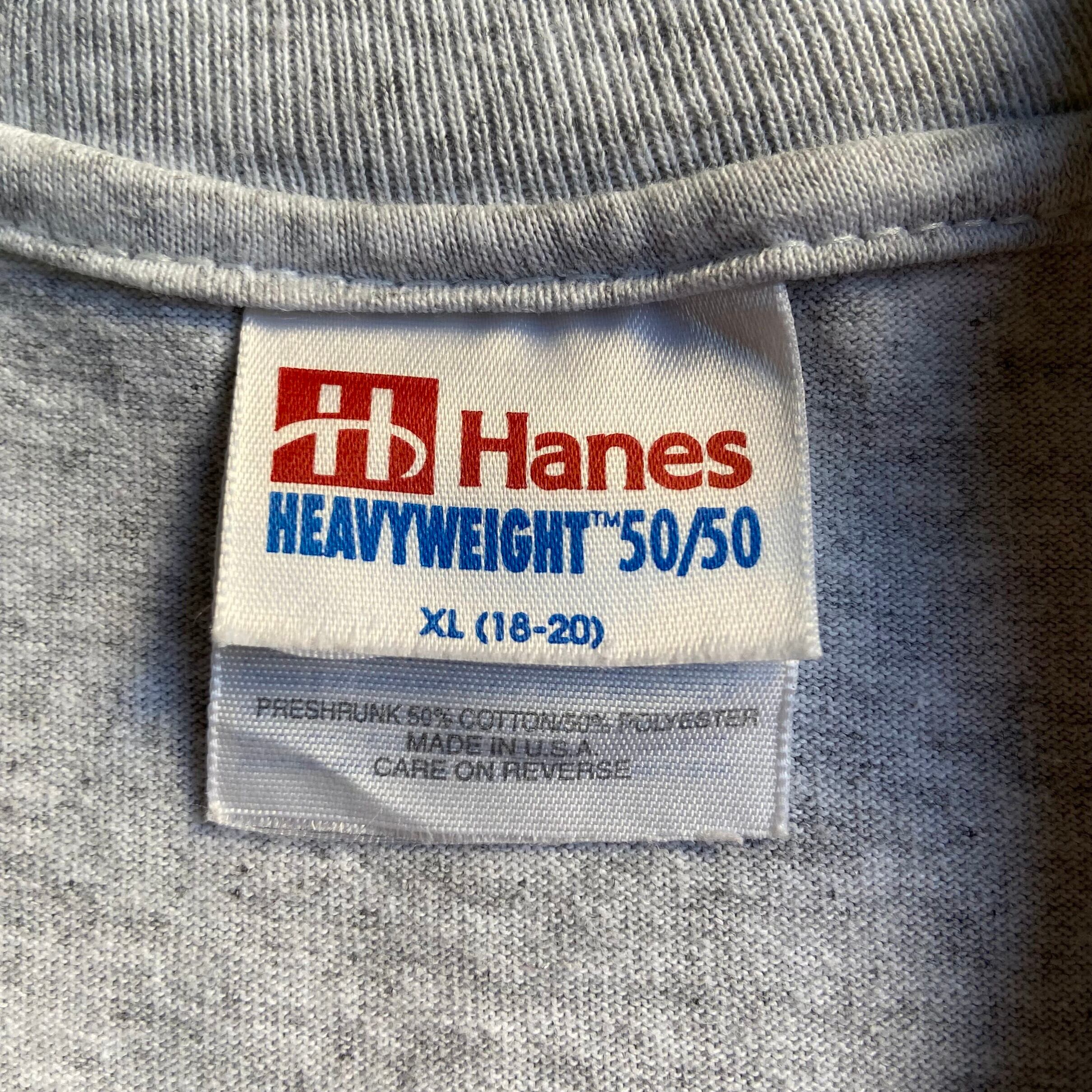 90年代 USA製 Hanes ヘインズ スクール 両面プリントTシャツ メンズM ...