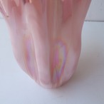 ピンクのひらひら花瓶