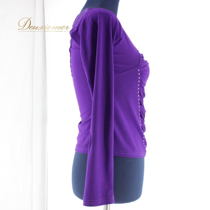 社交ダンス 衣装 スタンダード トップス レッスンウェア レディース