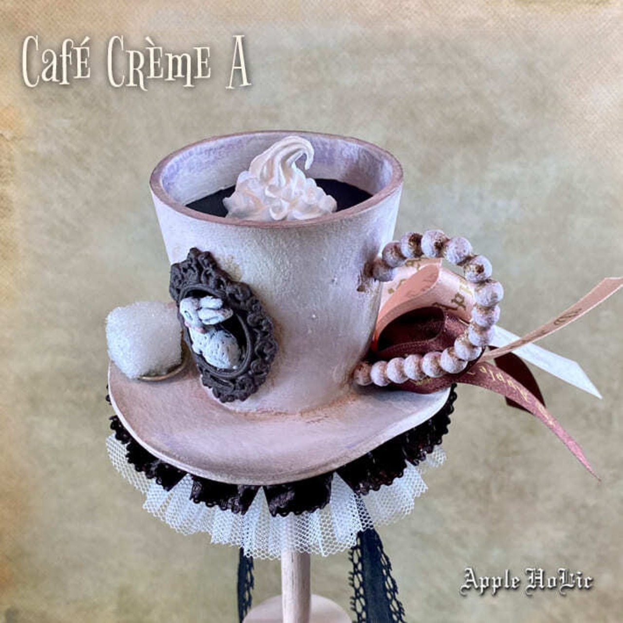 1/6 ドール ハット【 Café Crème A　カフェ・クレム A】
