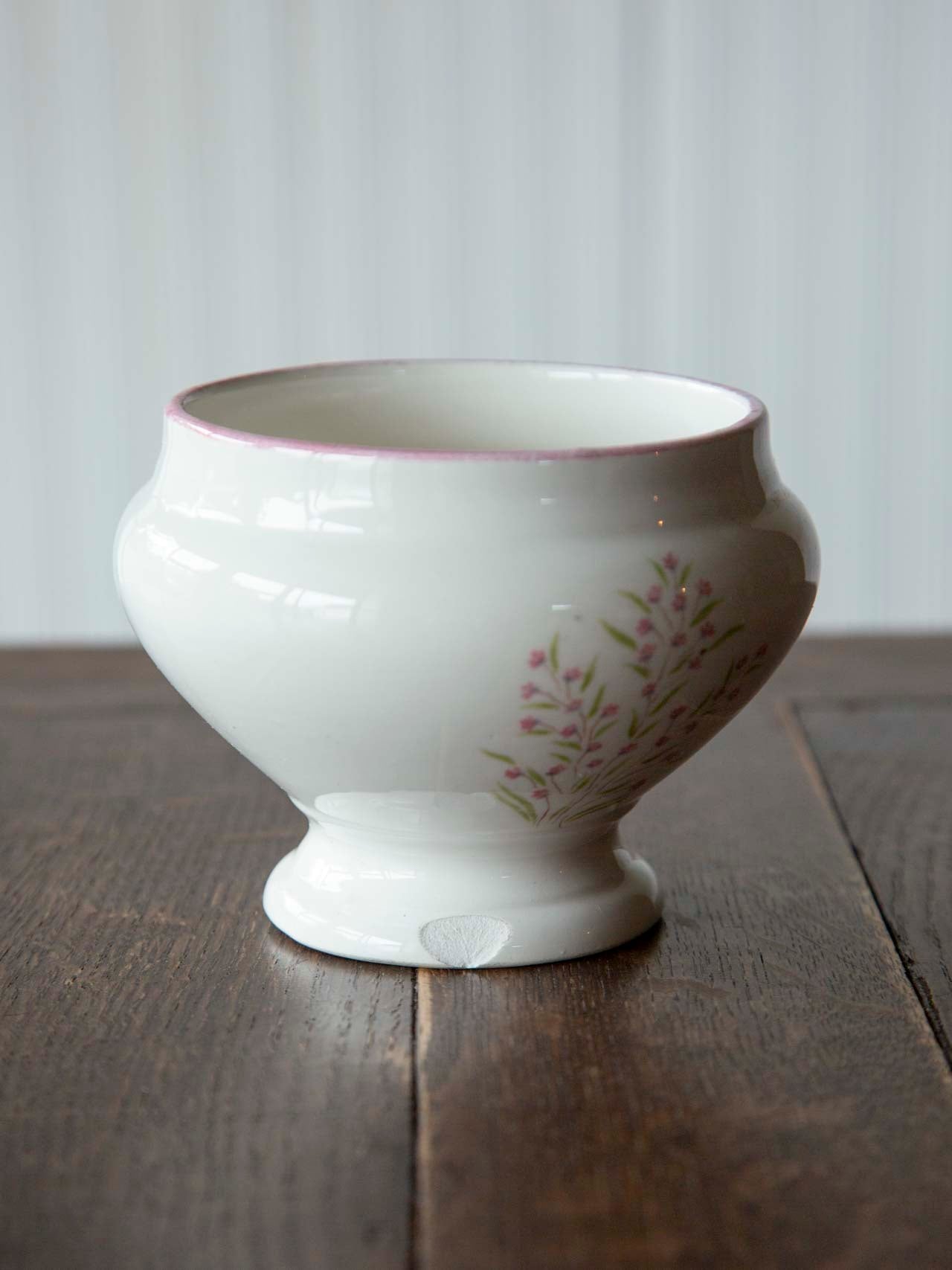 Moulin des Loups 脚付きボウル＜フランスヴィンテージ・陶器