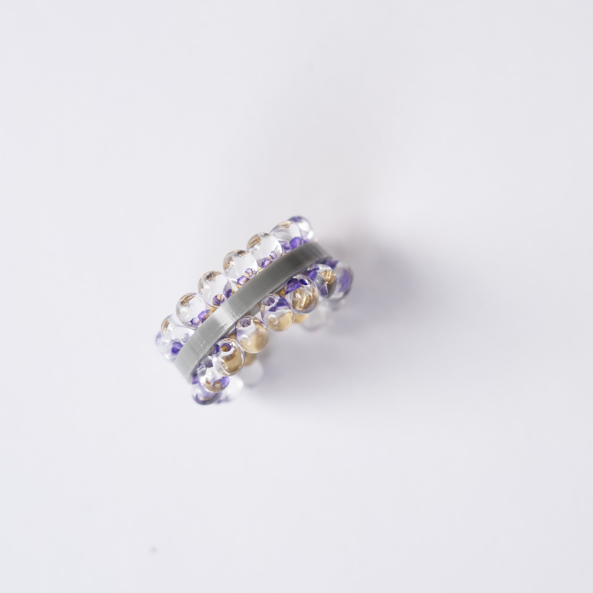 puzzle ring ear cuff [57]