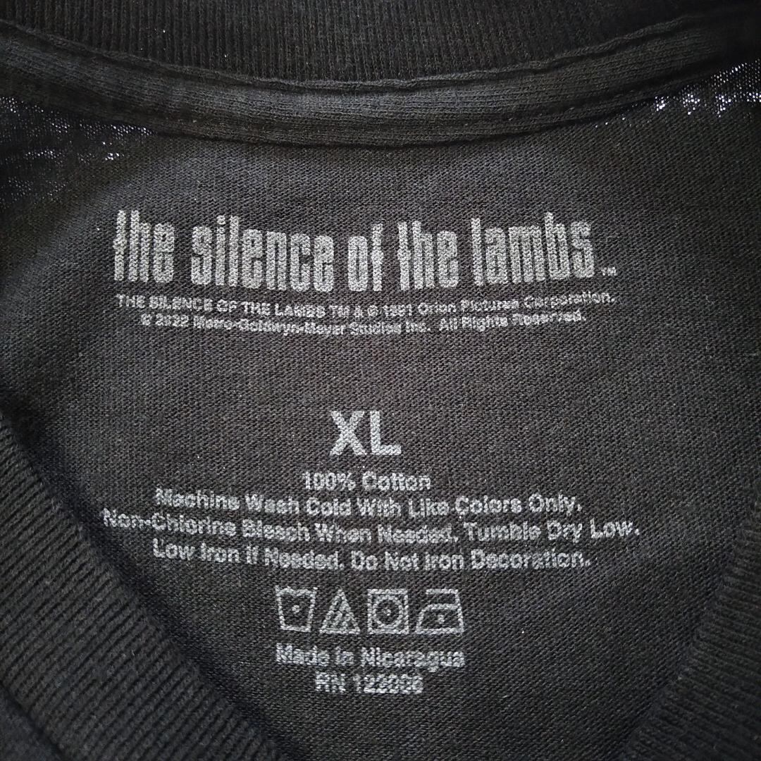 古着 羊たちの沈黙 Tシャツ XLサイズ 黒 ムービーT 映画T 海外 古着 羊たちの沈黙 Tシャツ XLサイズ 黒 ムービーT 映画T 海外