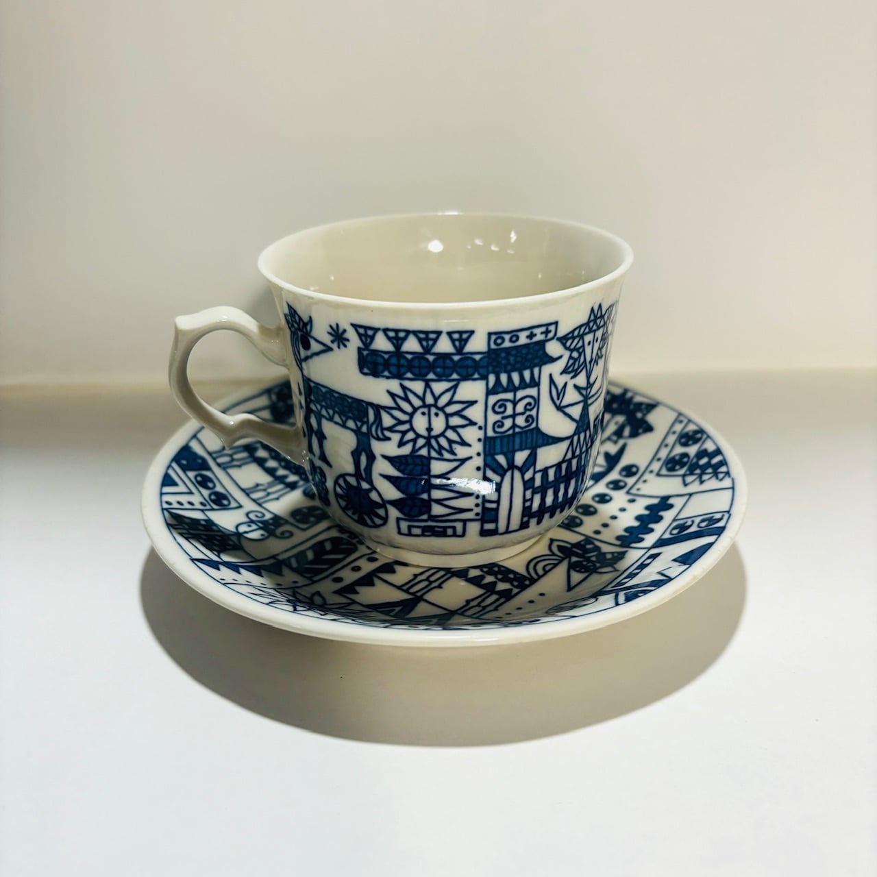 昭和 レトロ doka tee 未使用 カップ&ソーサー 絵本 おとぎ話