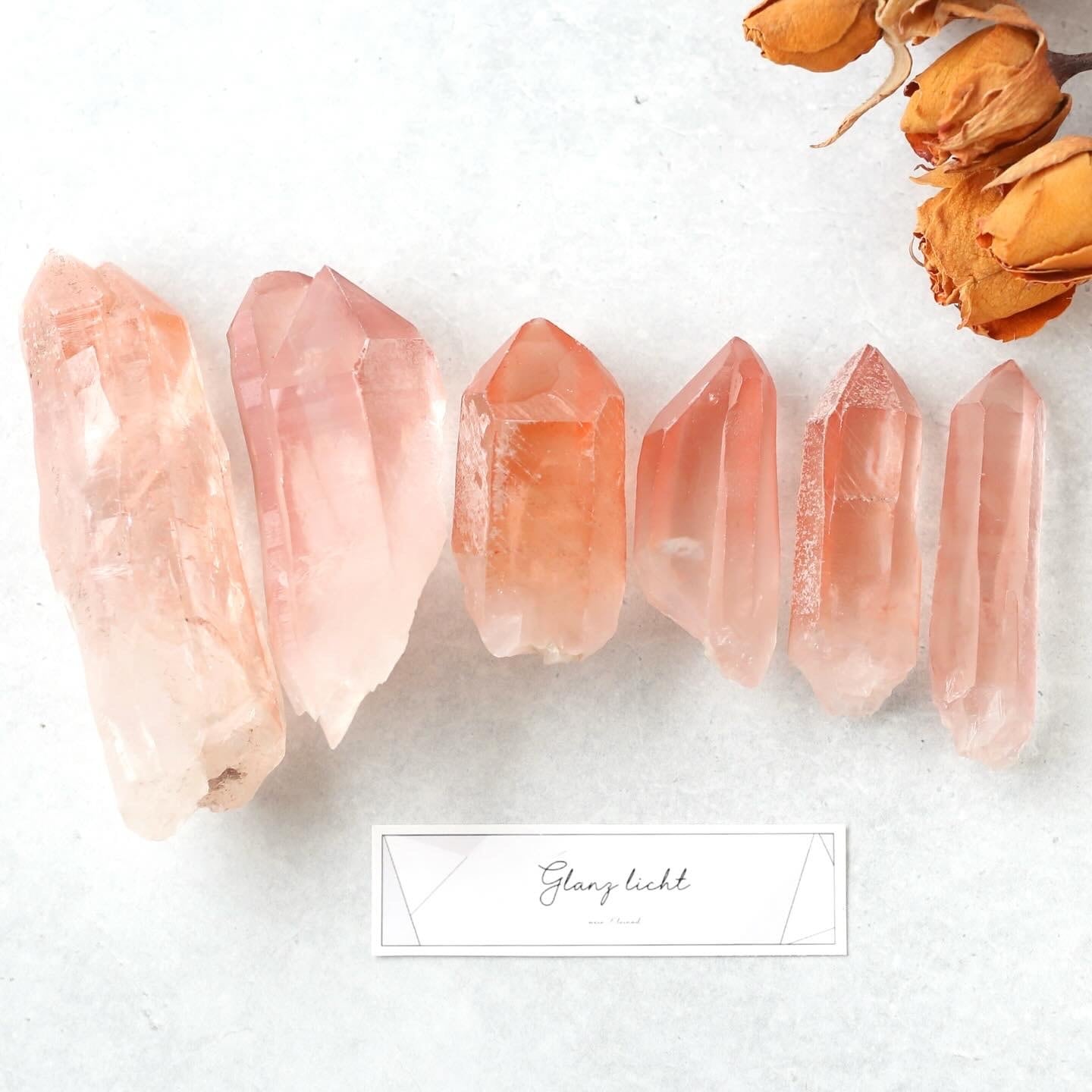 ソウルメイトツイン ディープピンクレムリアンシード 天然石 水晶 鉱物