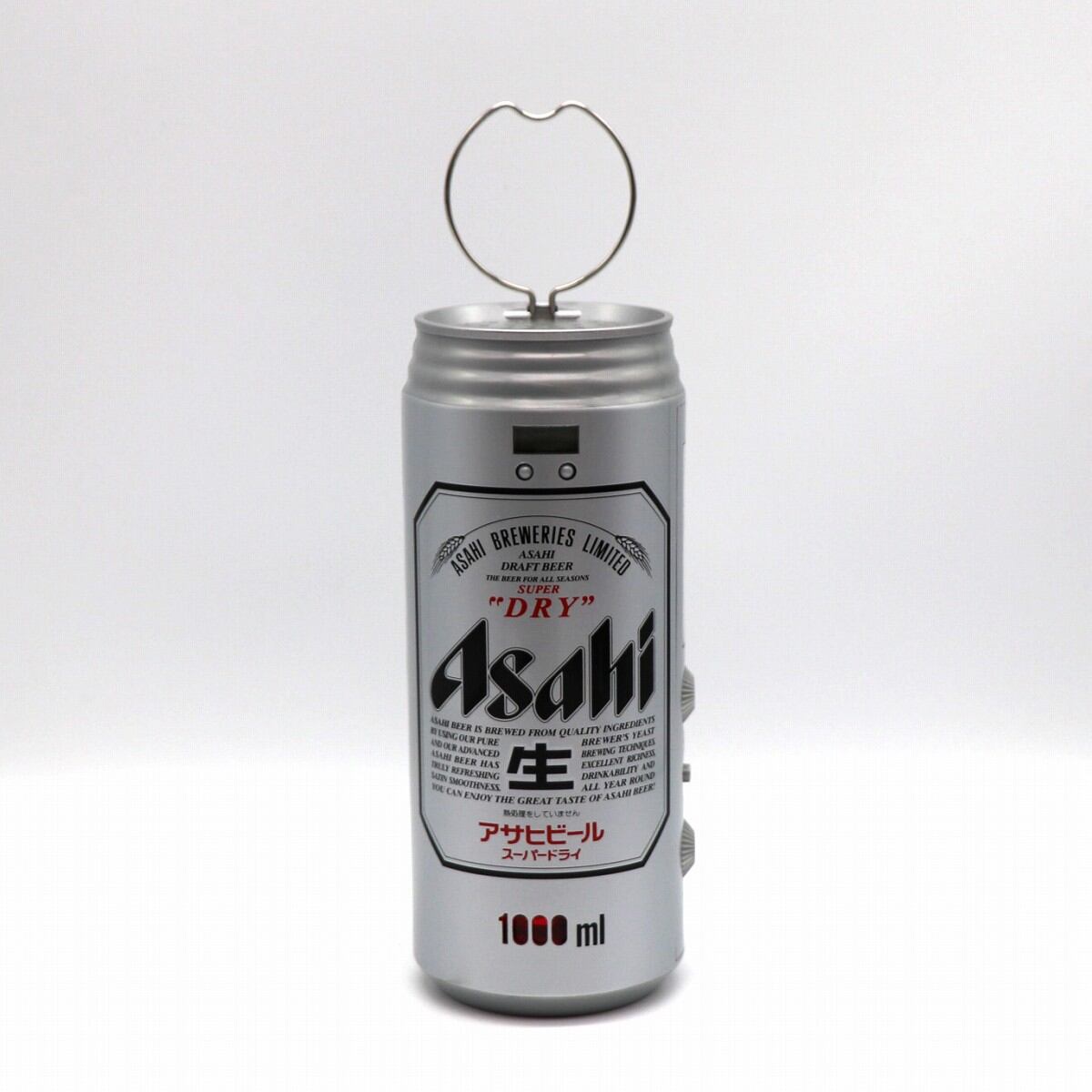 アサヒビール・缶ビール型ラジオ・創業100周年記念ノベルティ・No 