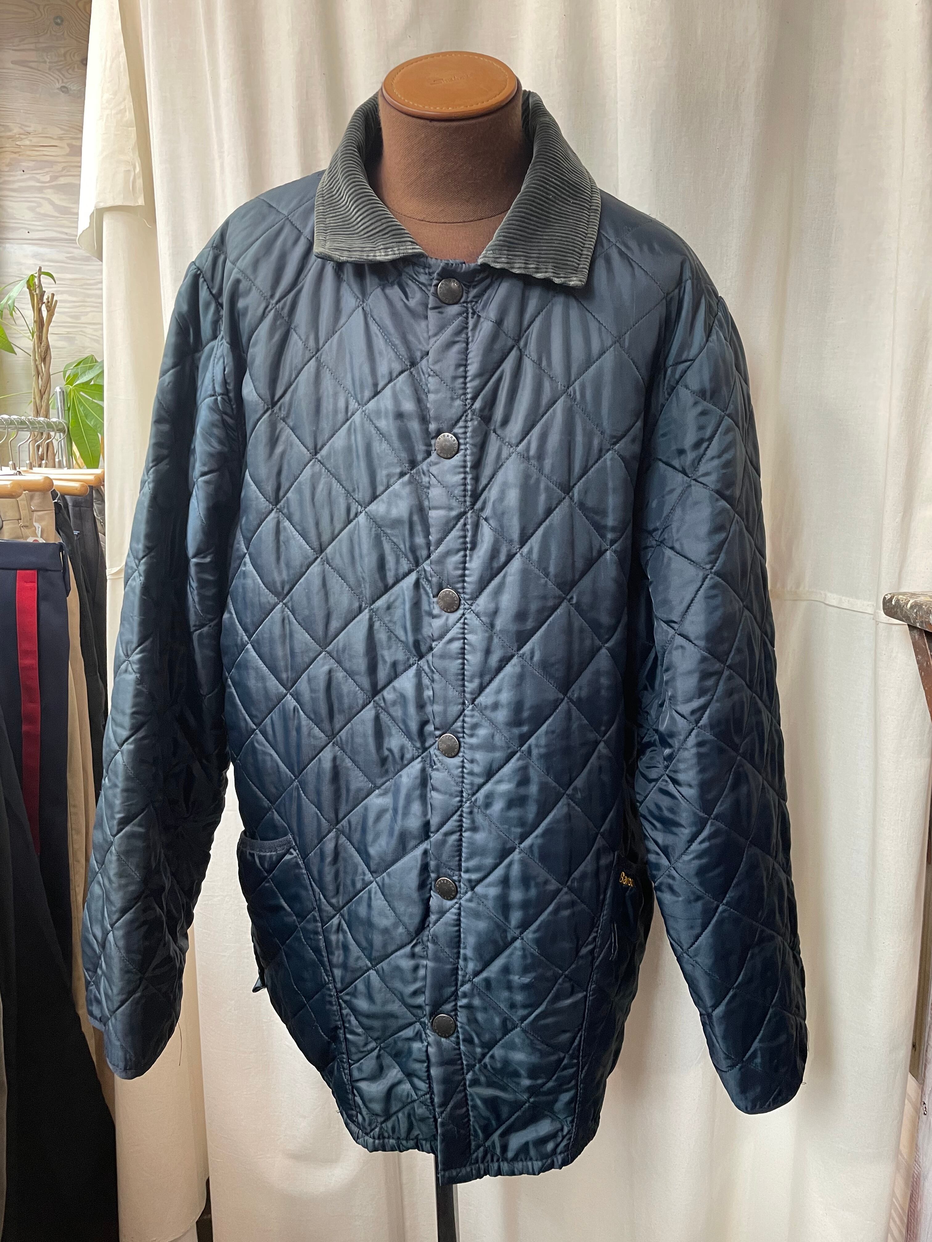 Barbour ナイロンキルティングジャケット バブアー 古着 old vintage ユーロ古着