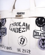 【直営限定ITEM】マルチワッペンターンロックトートバッグ　CQ-48515H