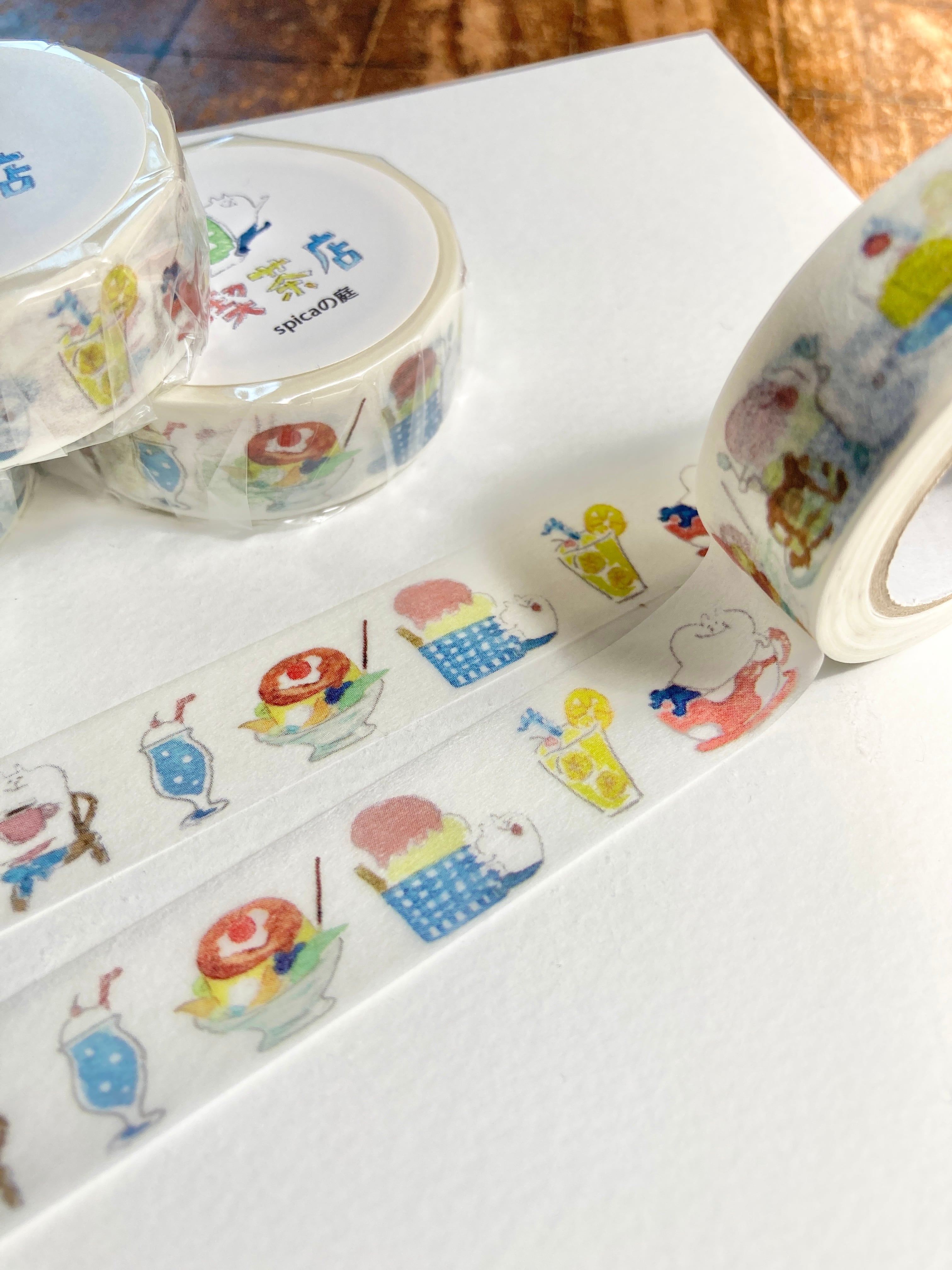 SM12 muuちゃん/喫茶店 15mm×7m マスキングテープ | Spicaの庭