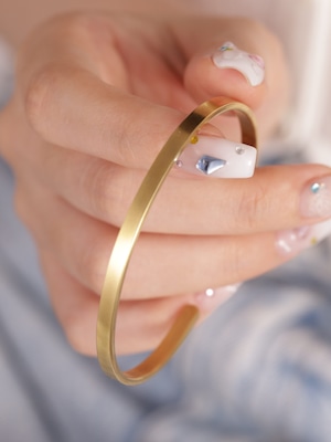 316L simple bangle #b20