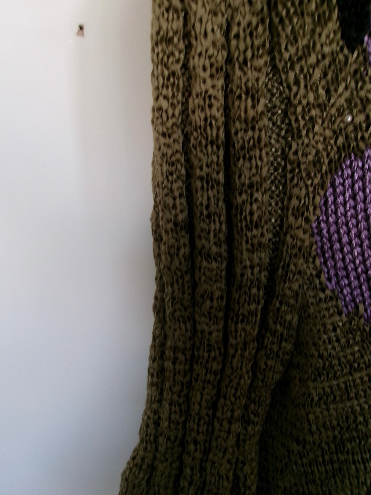 Autumn knit top | デザインニット