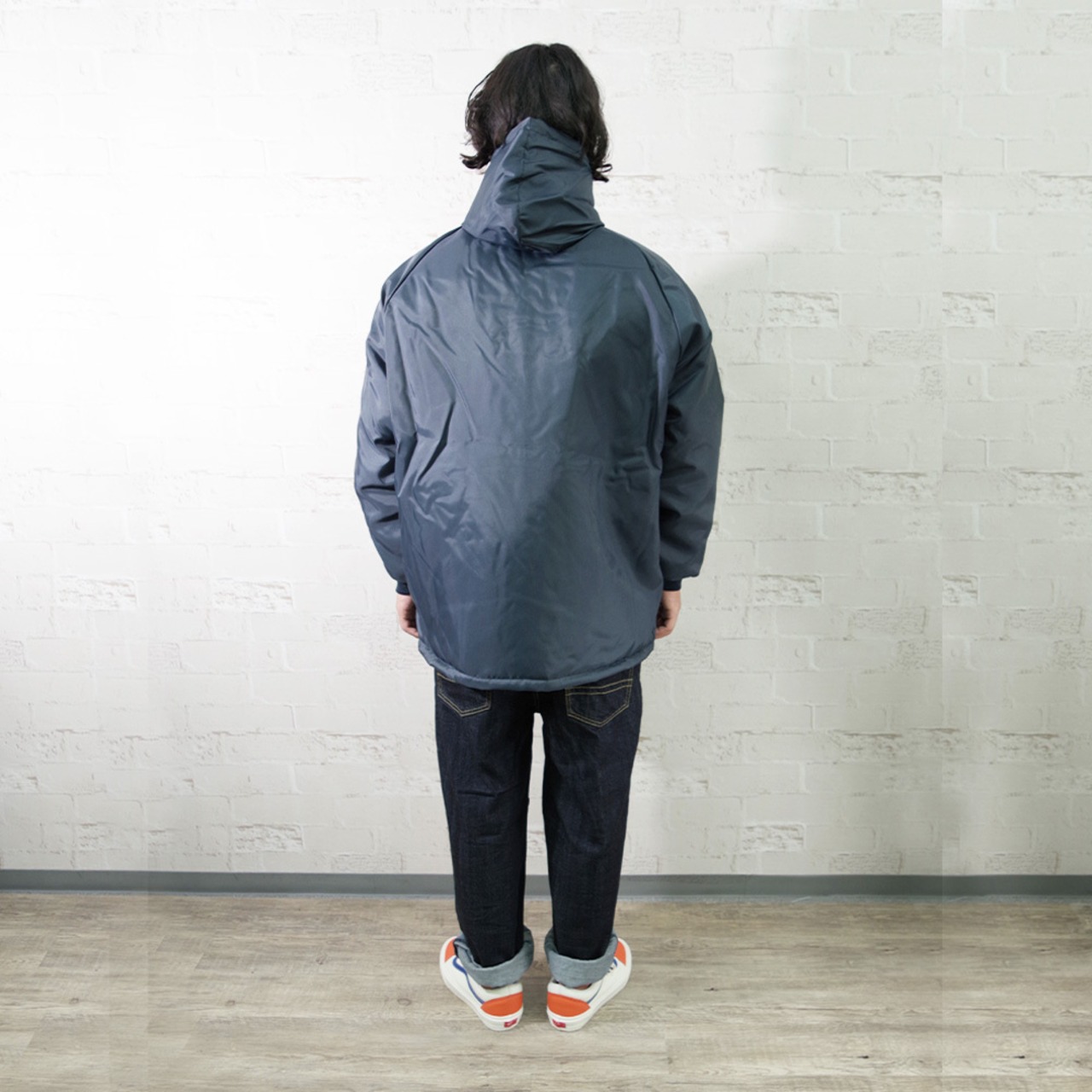 【ASW(アメリカンスピリットウェア)】Made In USA HOODED WINDBREAKER アメリカ製フーデッドウィンドブレーカー
