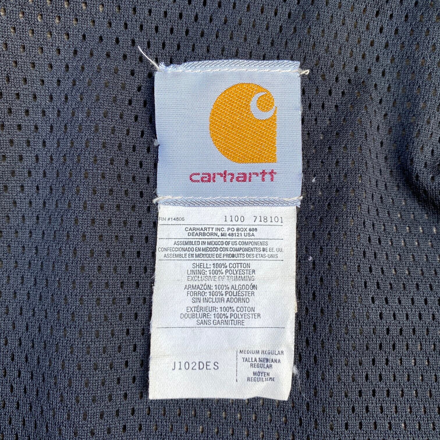 90年代 Carhartt カーハート J102DES ダック地 ワークジャケット