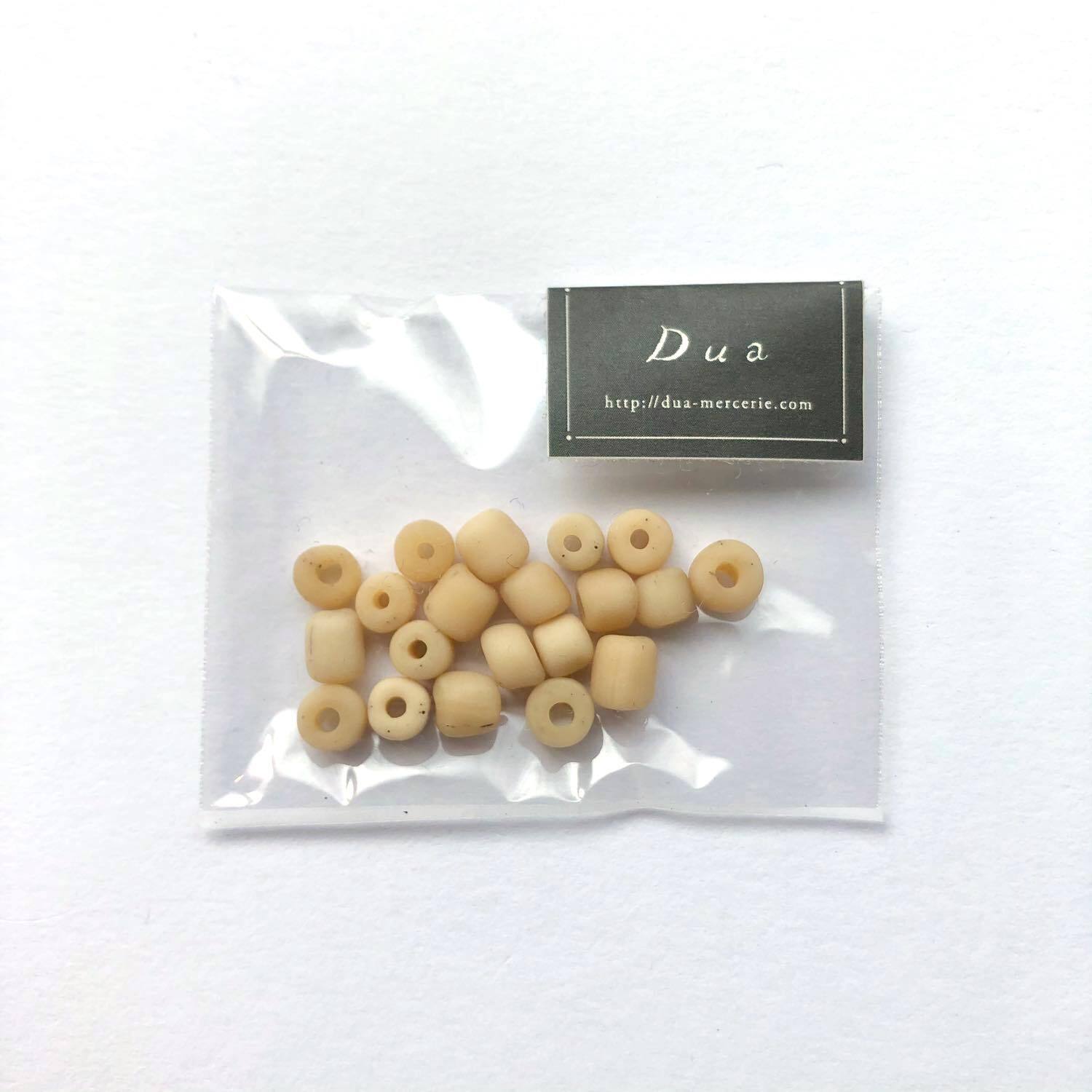 専用です★W2201★ガラスビーズ　コインパーツ　８点 円柱型インドネシアガラスビーズパック（20p） | Dua