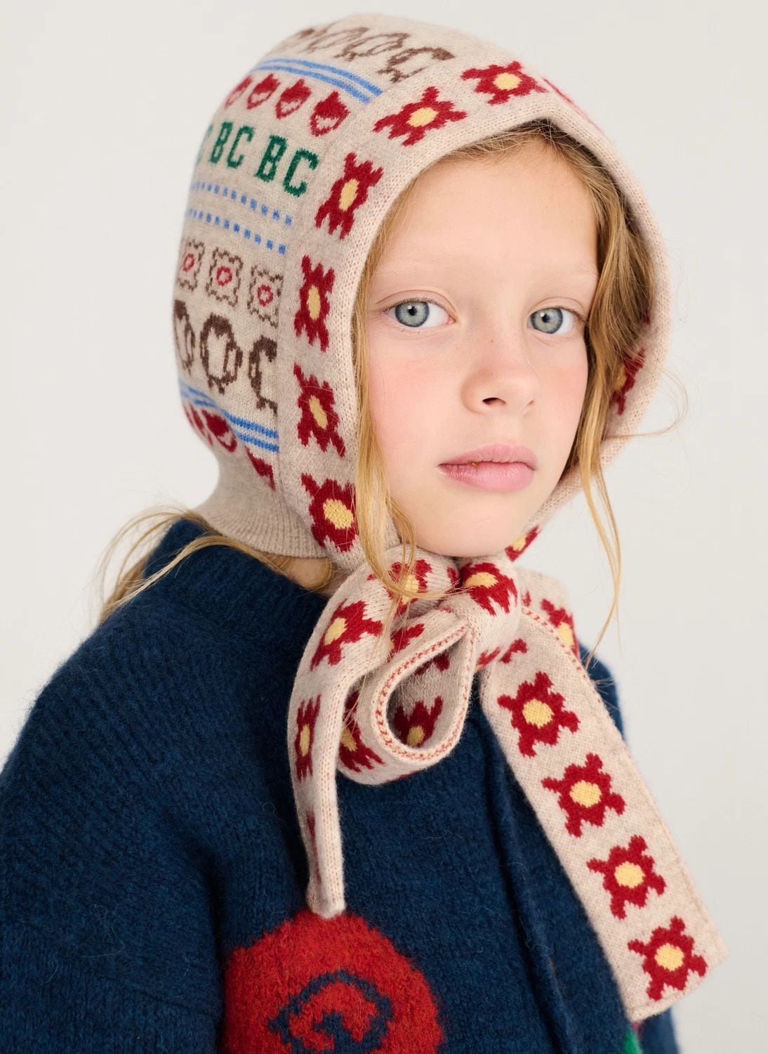 〈 BOBO CHOSES 26AW 〉 Bobo Choses knitted chapka - KIDS SIZE