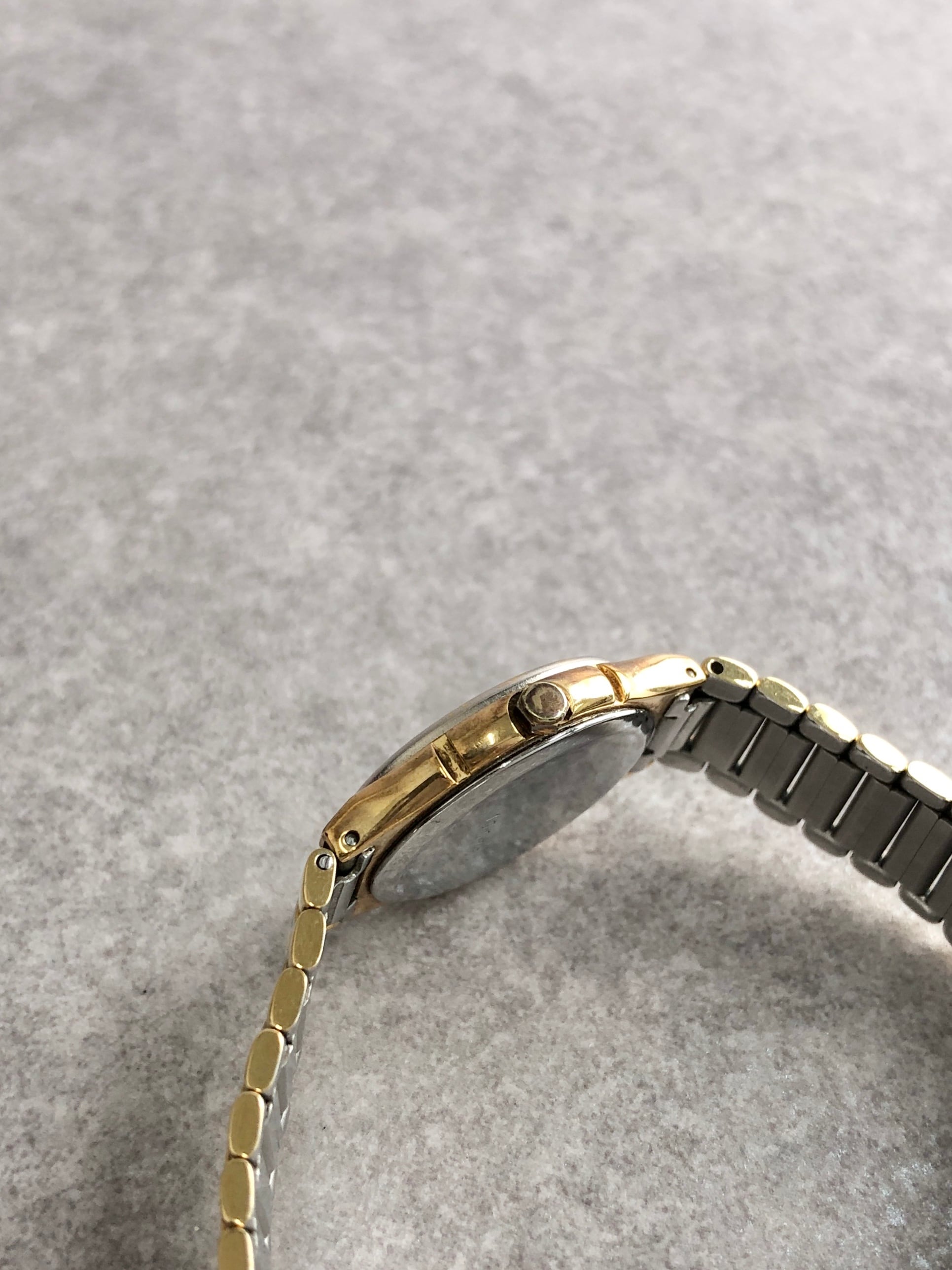 Yves Saint Laurent イヴ・サンローラン 腕時計 シルバー YSL ボーダー