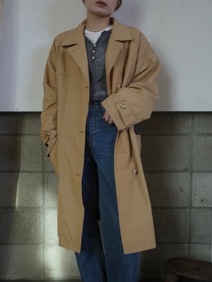 <vintage>yellow over coat