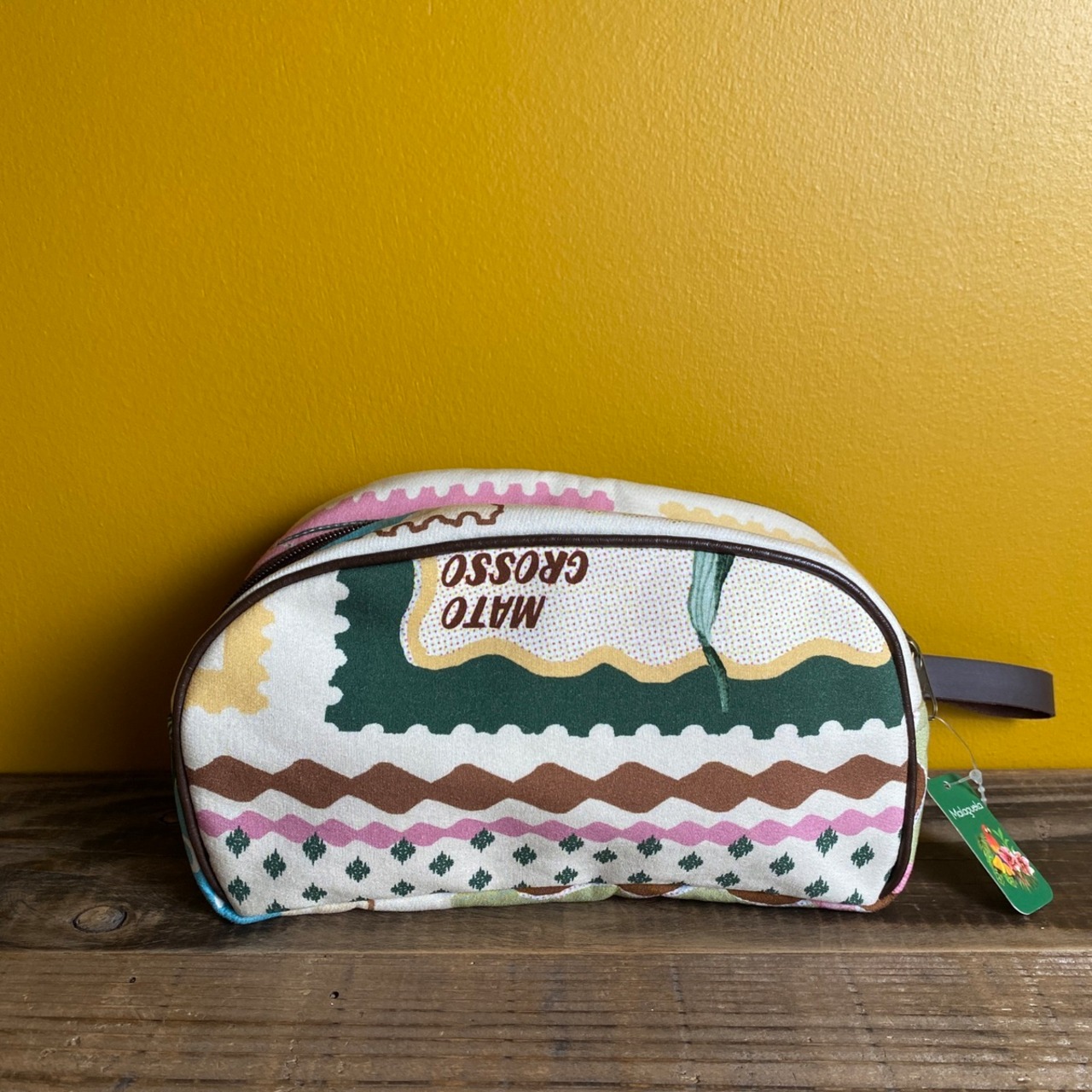 【MALAGUETA マラゲッタ】BOXポーチ小 アイボリー