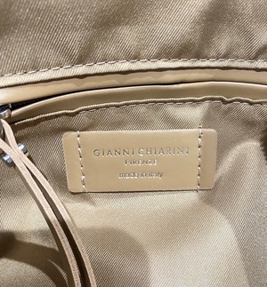GIANNI CHIARINI ジャンニキアリーニ 2way バック ショルダー BS8148VNCMET-ARGENTO