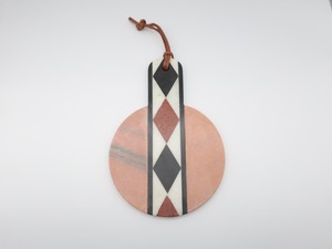 【amabro アマブロ】STONE CUTTING BOARD -MOSAIC- / Marble Pink