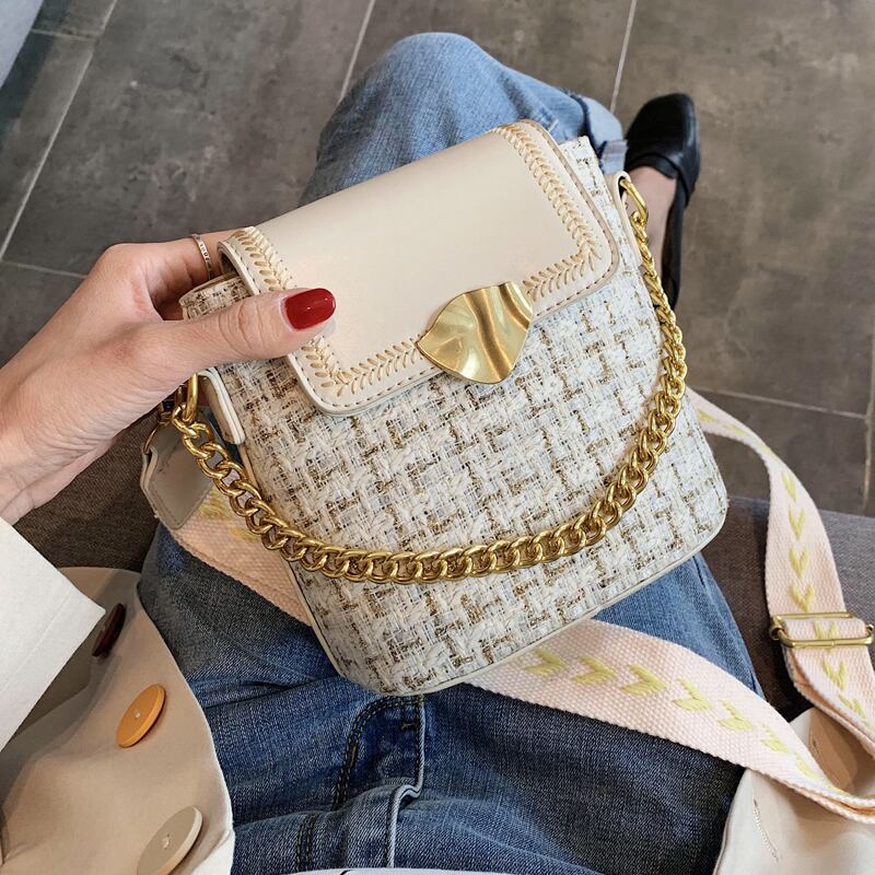 春夏の妖精小袋2020オールマッチメッセンジャーバッグワイドショルダーストラップウエスタンバッグファッションバケットバッグの新しい流行バージョン 手作りハンドバック46101759008