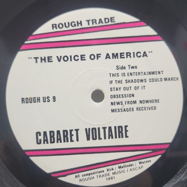 Cabaret Voltaire / The Voice Of America [ROUGH US 9] - 画像4